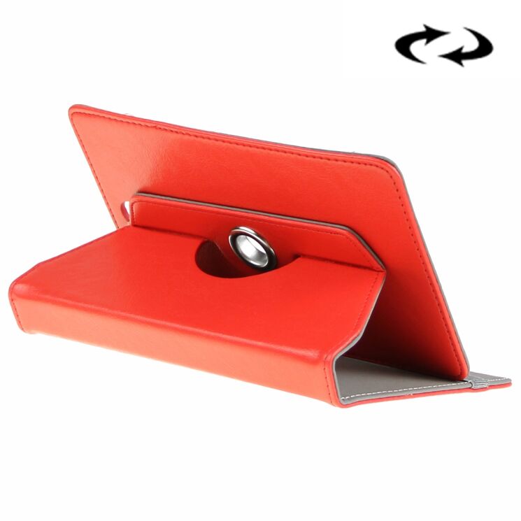 Универсальный чехол ENKAY Rotation для планшетов диагональю 10 дюймов - Red: фото 1 з 8