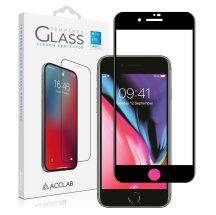 Защитное стекло ACCLAB Full Glue для Apple iPhone 7 Plus / 8 Plus - Black: фото 1 из 6