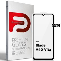 Защитное стекло ArmorStandart Pro 5D для ZTE Blade V40 Vita - Black: фото 1 из 7