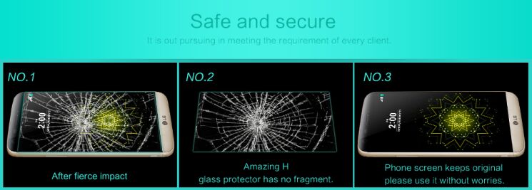 Защитное стекло NILLKIN Amazing H для LG G5: фото 10 из 15