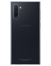 Захисний чохол Clear Cover для Samsung Galaxy Note 10 (N970) EF-QN970TTEGRU - Transparent: фото 1 з 5