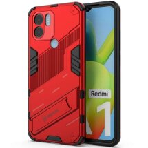 Защитный чехол Deexe Bibercas для Xiaomi Redmi A1+ / A2+ - Red: фото 1 из 6