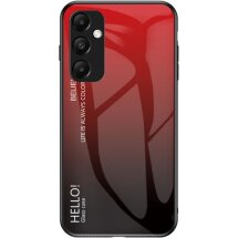 Захисний чохол Deexe Gradient Color для Samsung Galaxy A35 (A356) - Red / Black: фото 1 з 11