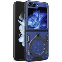 Защитный чехол Deexe Magnetic Space (FF) для Samsung Galaxy Flip 5 - Blue: фото 1 из 12