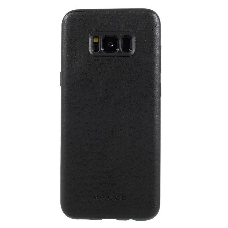 Захисний чохол G-CASE Ostrich Series для Samsung Galaxy S8 (G950) - Black: фото 1 з 6