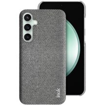 Защитный чехол IMAK Fabric Case для Samsung Galaxy S23 FE - Light Grey: фото 1 из 8