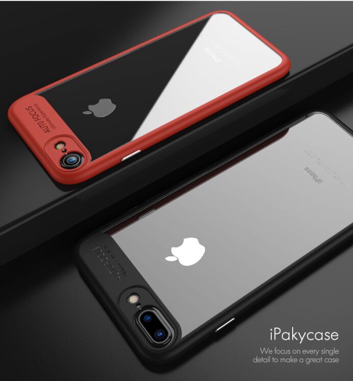Защитный чехол IPAKY Crystal BackCover для iPhone 7 Plus / iPhone 8 Plus - Black: фото 3 из 9