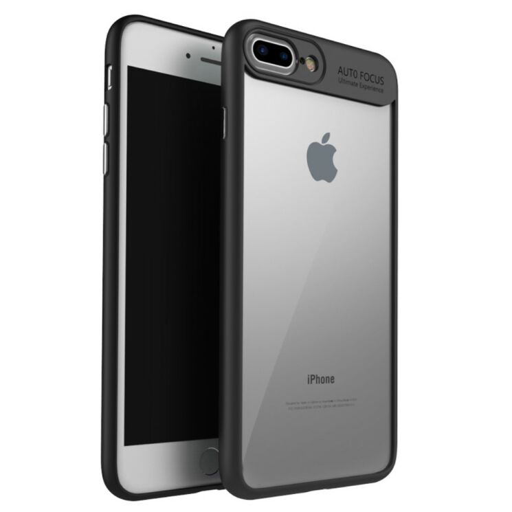 Захисний чохол IPAKY Crystal BackCover для iPhone 7 Plus / iPhone 8 Plus - Black: фото 1 з 9