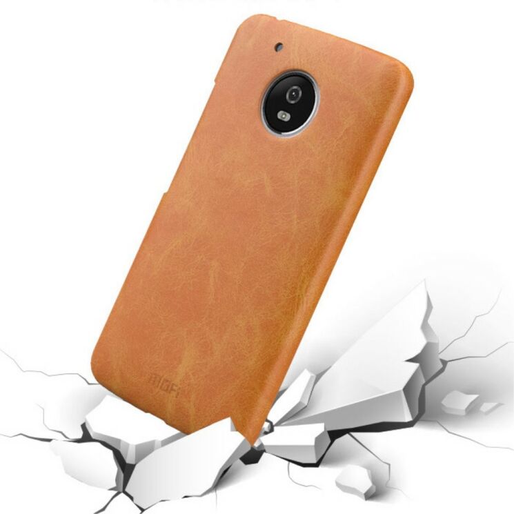 Захисний чохол MOFI Leather Back для Motorola Moto G5 - Brown: фото 5 з 5