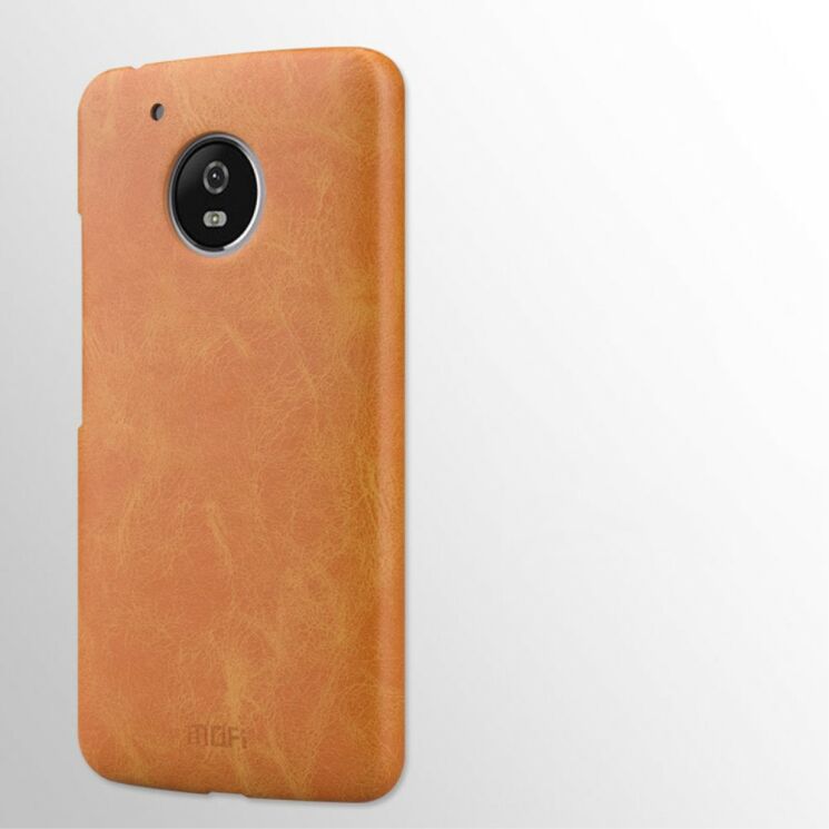 Захисний чохол MOFI Leather Back для Motorola Moto G5 - Brown: фото 2 з 5