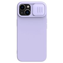 Защитный чехол NILLKIN CamShield Silky Silicone Case для Apple iPhone 14 Plus - Purple: фото 1 из 13