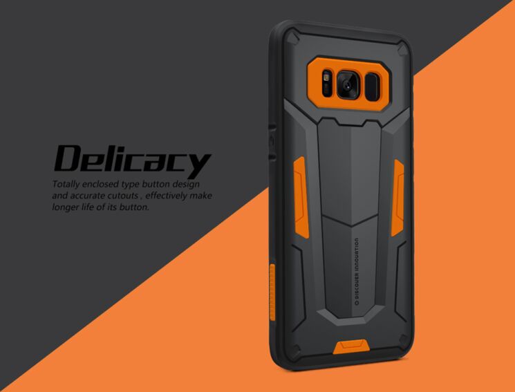 Защитный чехол NILLKIN Defender II для Samsung Galaxy S8 Plus (G955) - Orange: фото 10 из 13