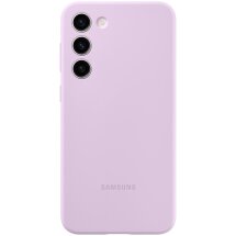 Защитный чехол Silicone Case для Samsung Galaxy S23 Plus (S916) EF-PS916TVEGRU - Lilac: фото 1 из 3