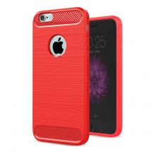 Захисний чохол UniCase Carbon для iPhone 6/6s - Red: фото 1 з 9