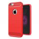 Захисний чохол UniCase Carbon для iPhone 6/6s - Red (330216R). Фото 1 з 9
