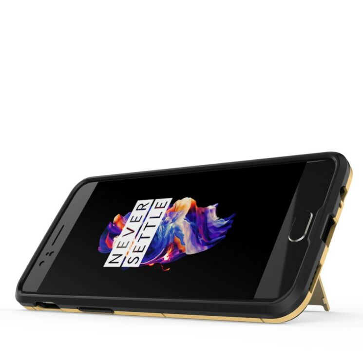 Защитный чехол UniCase Hybrid для OnePlus 5 - Gold: фото 5 из 7