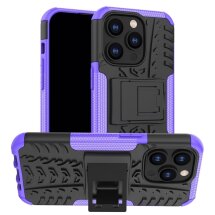 Защитный чехол UniCase Hybrid X для Apple iPhone 14 Pro - Purple: фото 1 из 12