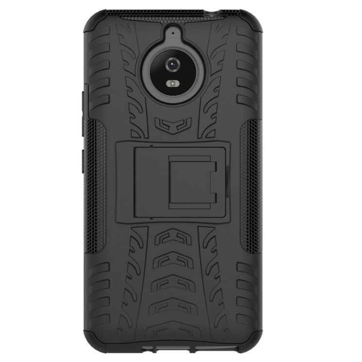 Защитный чехол UniCase Hybrid X для Motorola Moto E Plus / E4 Plus - Black: фото 2 из 6