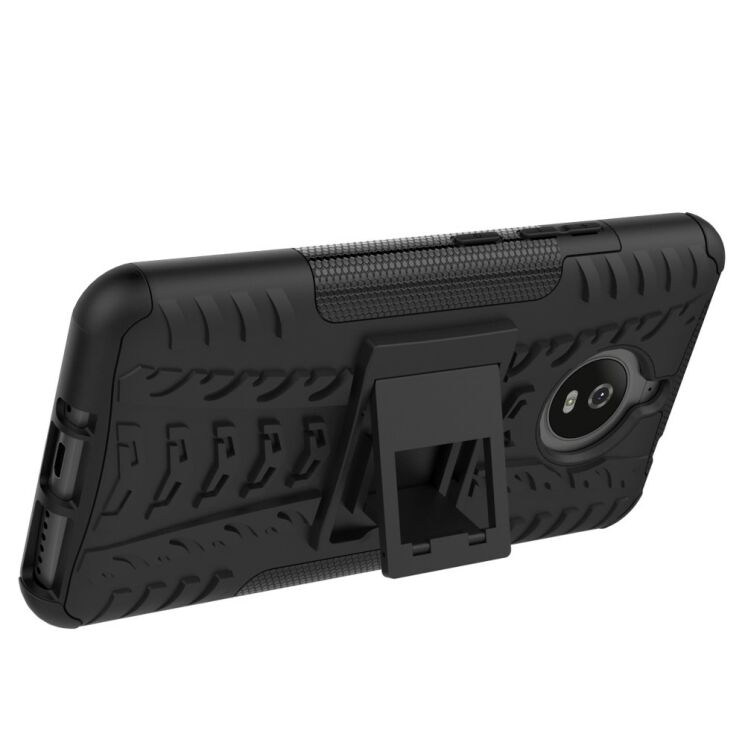 Защитный чехол UniCase Hybrid X для Motorola Moto E Plus / E4 Plus - Orange: фото 4 из 6