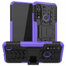 Захисний чохол UniCase Hybrid X для Motorola Moto G8 Power Lite - Purple: фото 1 з 11