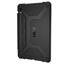 Защитный чехол URBAN ARMOR GEAR (UAG) Metropolis для Samsung Galaxy Tab S7 Plus (T970/975) / S8 Plus (T800/806) - Black: фото 1 из 13