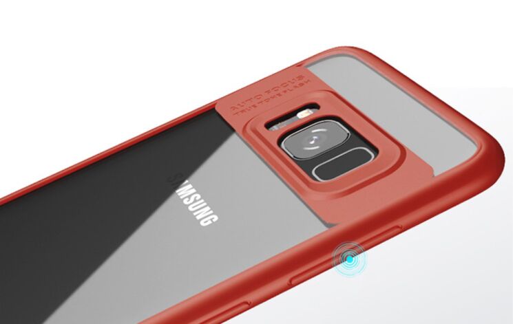 Защитный IPAKY Clear BackCover чехол для Samsung Galaxy S8 (G950) - Red: фото 11 из 12