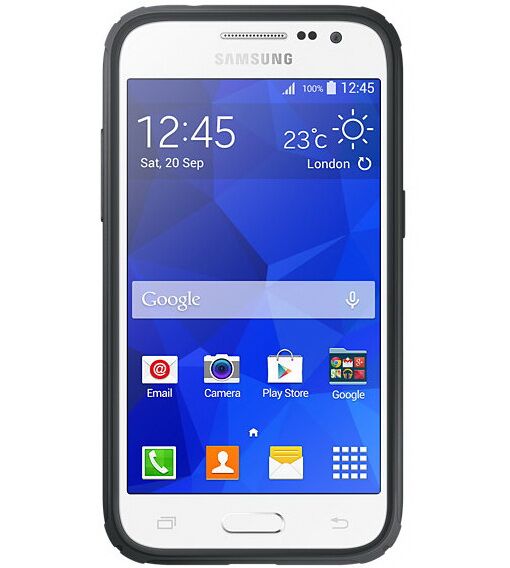 Чохол-накладка Protective Cover+ для Samsung Galaxy Core Prime (G360) EF-PG360BSEGWW - Black: фото 3 з 4