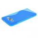 Силиконовая накладка Deexe S Line для Samsung Galaxy A3 (A300) - Blue (SA-1667L). Фото 4 з 6