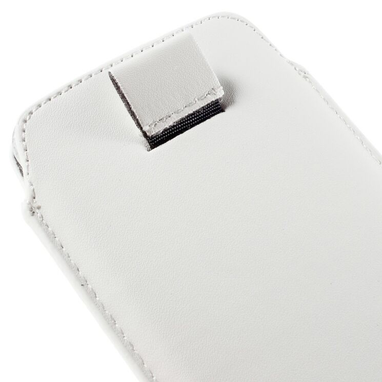 Чохол-карман Deexe Handy Pouch L для смартфонів шириною до 78мм - White: фото 3 з 6