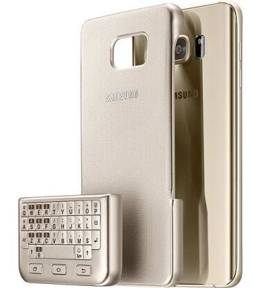 Чехол-клавиатура Keybord Cover для Samsung Galaxy Note 5 (N920) EJ-CN920RFEGRU - Gold: фото 6 из 7