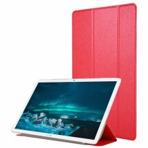 Чохол Deexe Silk Texture для Huawei MediaPad M6 8.4 - Red: фото 1 з 5