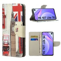 Чехол-книжка Deexe Color Wallet для Xiaomi Mi 10T Lite - London Elements: фото 1 из 7