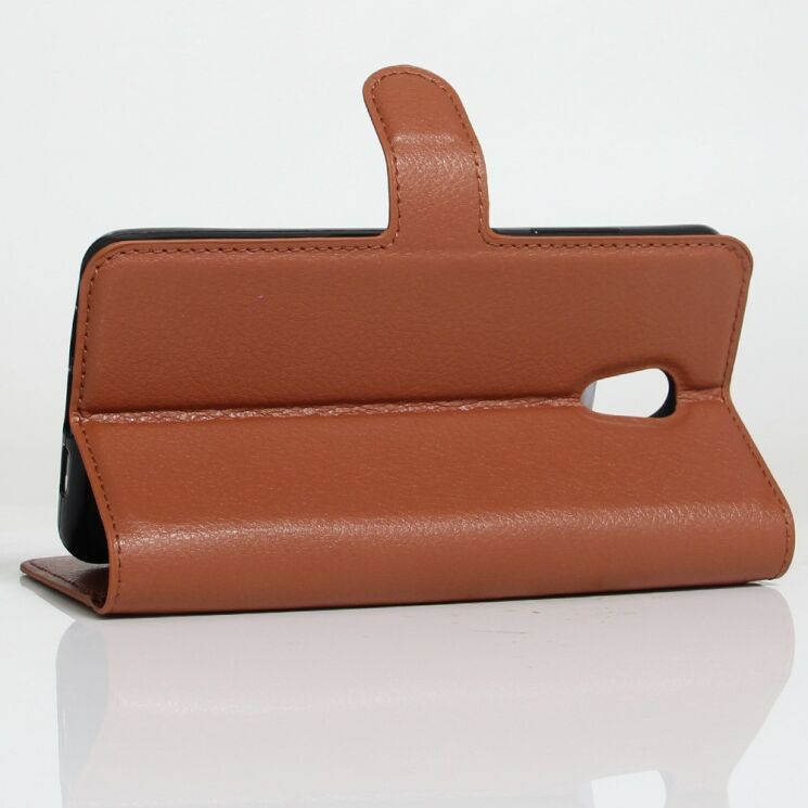 Чохол-книжка Deexe Wallet Style для Meizu M5 Note - Brown: фото 4 з 6