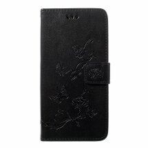 Чехол-книжка UniCase Flower Pattern для Samsung Galaxy A50 (A505) / A30s (A307) / A50s (A507) - Black: фото 1 из 9