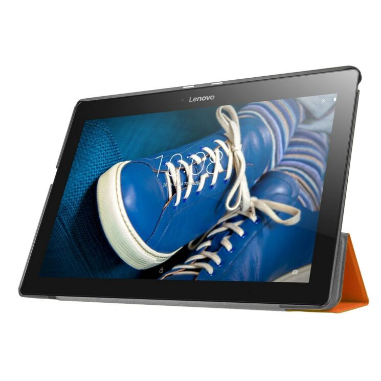 Чохол UniCase Slim для Lenovo Tab 2 X30 - Orange: фото 6 з 7