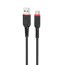 Кабель Hoco X59 Victory USB to Type-C (3A, 1m) - Black: фото 1 з 6