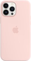 Оригинальный чехол Silicone Case with MagSafe для Apple iPhone 13 Pro Max (MM2R3ZE/A) - Chalk Pink: фото 1 из 3