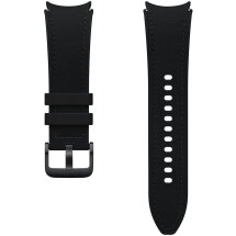Оригінальний ремінець Hybrid Eco-Leather Band (S/M) для Samsung Galaxy Watch 4 / 4 Classic / 5 / 5 Pro / 6 / 6 Classic (ET-SHR95SBEGEU) - Black: фото 1 з 4