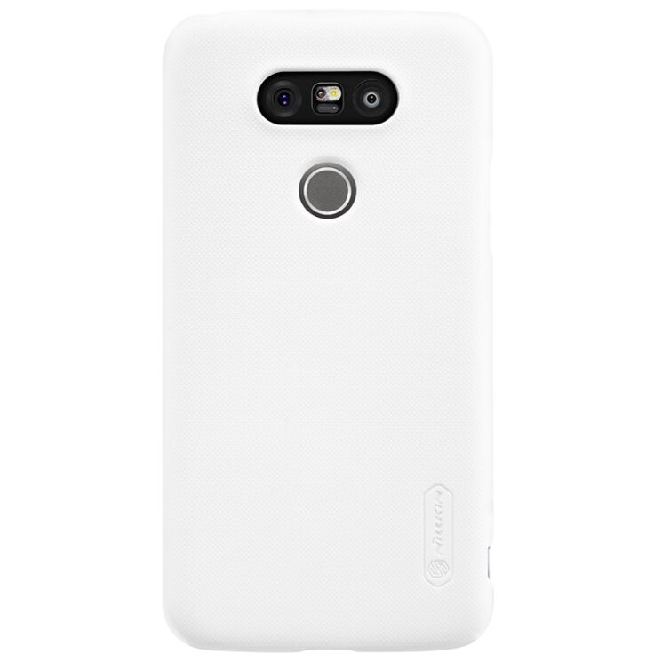 Пластиковый чехол NILLKIN Frosted Shield для LG G5 - White: фото 3 из 15