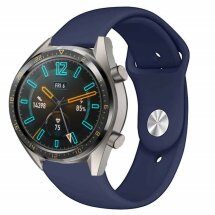 Ремешок UniCase Original Style для часов с шириной крепления 22мм - Dark Blue: фото 1 из 3