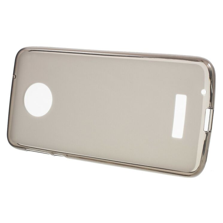 Силиконовый чехол Deexe Protective Cover для Motorola Moto Z Force - Gray: фото 2 из 5