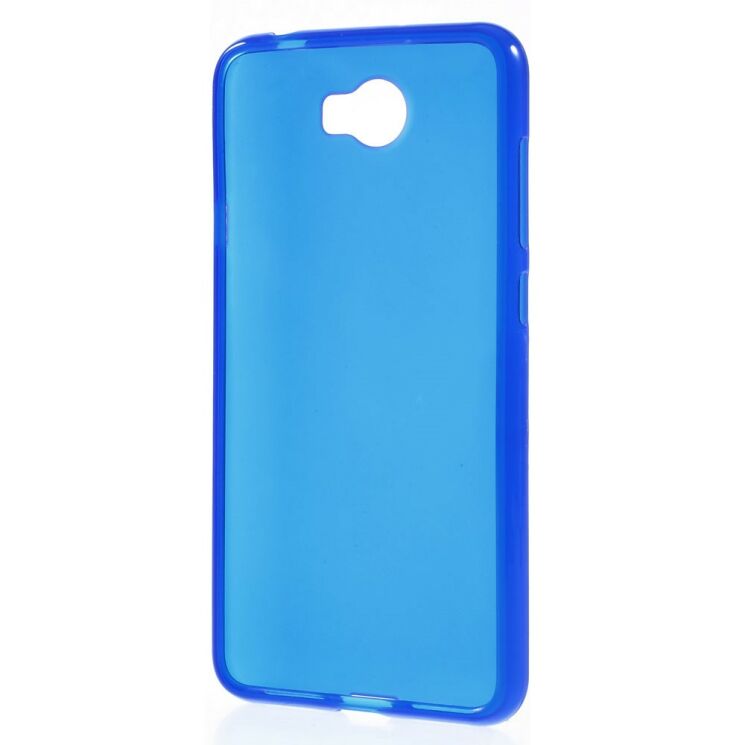 Силіконовий чохол Deexe Soft Case для Huawei Y5 II - Blue: фото 2 з 5