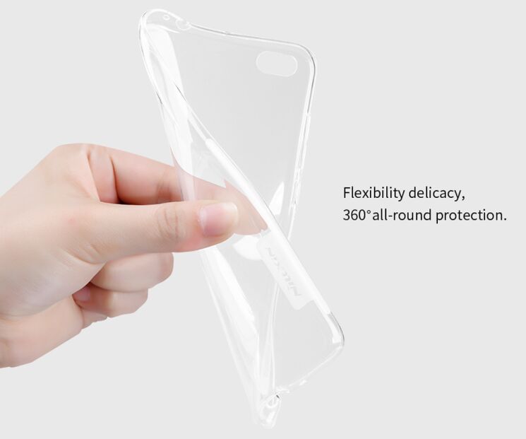 Силіконовий (TPU) чохол NILLKIN Nature для Xiaomi Mi5c - Gray: фото 13 з 14