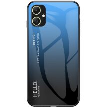 Защитный чехол Deexe Gradient Color для Samsung Galaxy A05 (A055) - Black / Blue: фото 1 из 8