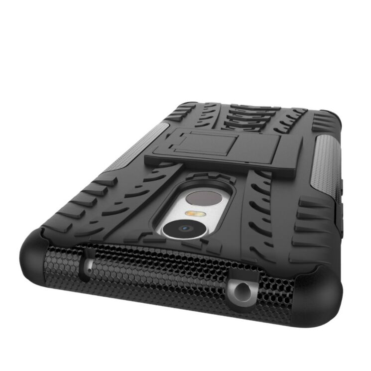 Захисний чохол UniCase Hybrid X для Lenovo K6 Note - Black: фото 13 з 13