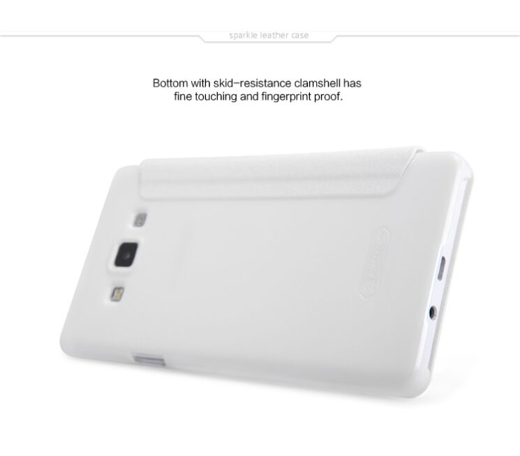 Чехол NILLKIN Sparkle Series для Samsung Galaxy A7 (A700) - White: фото 14 из 18