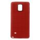 Силиконовая накладка Deexe Original Texture для Samsung Galaxy Note 4 (N910) - Red (GN4-4411R). Фото 1 з 6