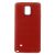 Силиконовая накладка Deexe Original Texture для Samsung Galaxy Note 4 (N910) - Red: фото 1 з 6