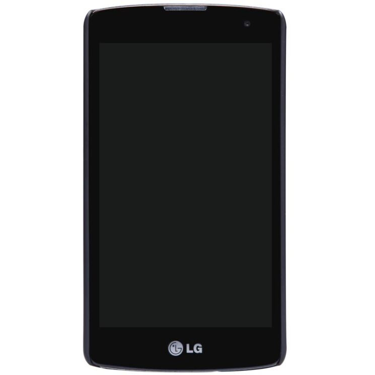 Пластиковая накладка Nillkin Frosted Shield для LG L Fino (D295) - Black: фото 4 з 13