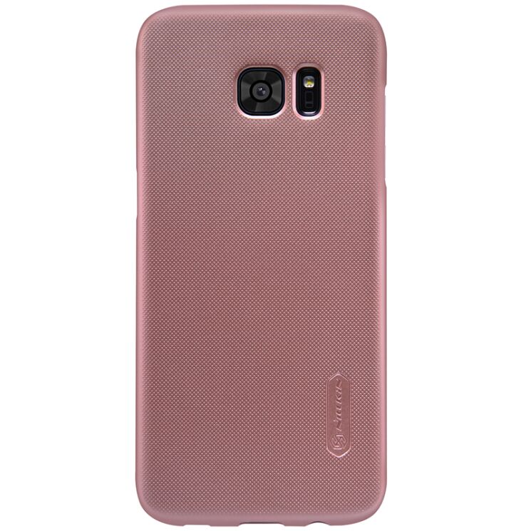 Накладка NILLKIN Frosted Shield для Samsung Galaxy S7 edge (G935) - Pink: фото 3 з 15